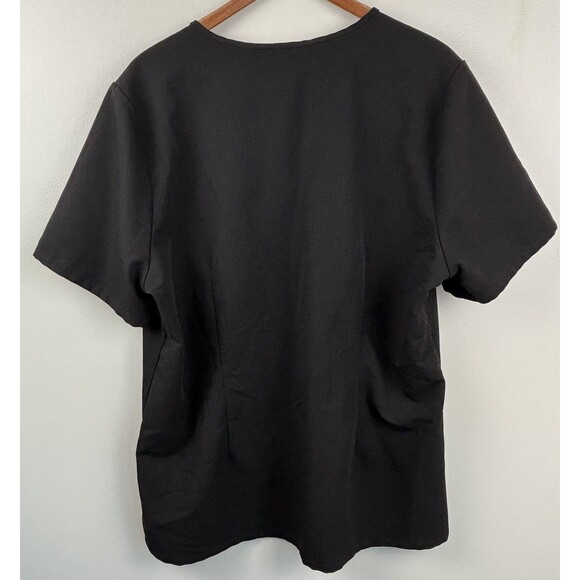 FIGS Scrub Set Sz XXL Catarina Scrub Top Kade Cargo Pants Black Technical - Picture 9 of 15